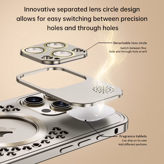 Luxury Mirror Aluminum Metal Phone Case for iPhone 6s/7/7 Plus