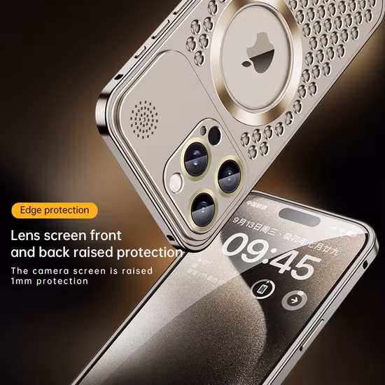 Luxury Mirror Aluminum Metal Phone Case for iPhone 6s/7/7 Plus